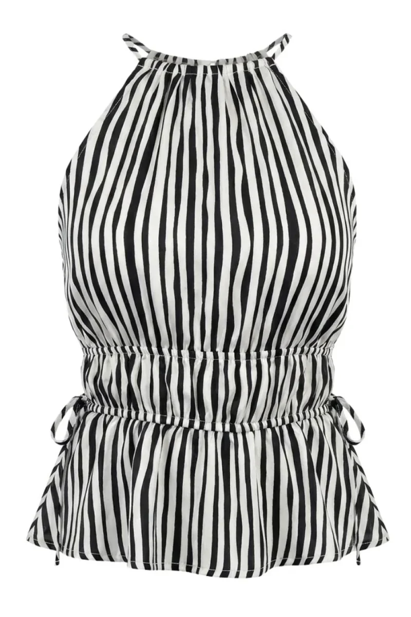Top halter Flash con jaretas - Imagen 7