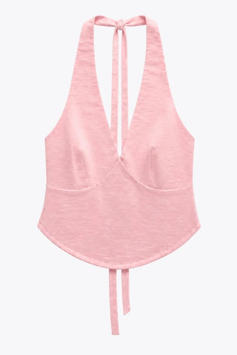 Top halter textura - Imagen 7