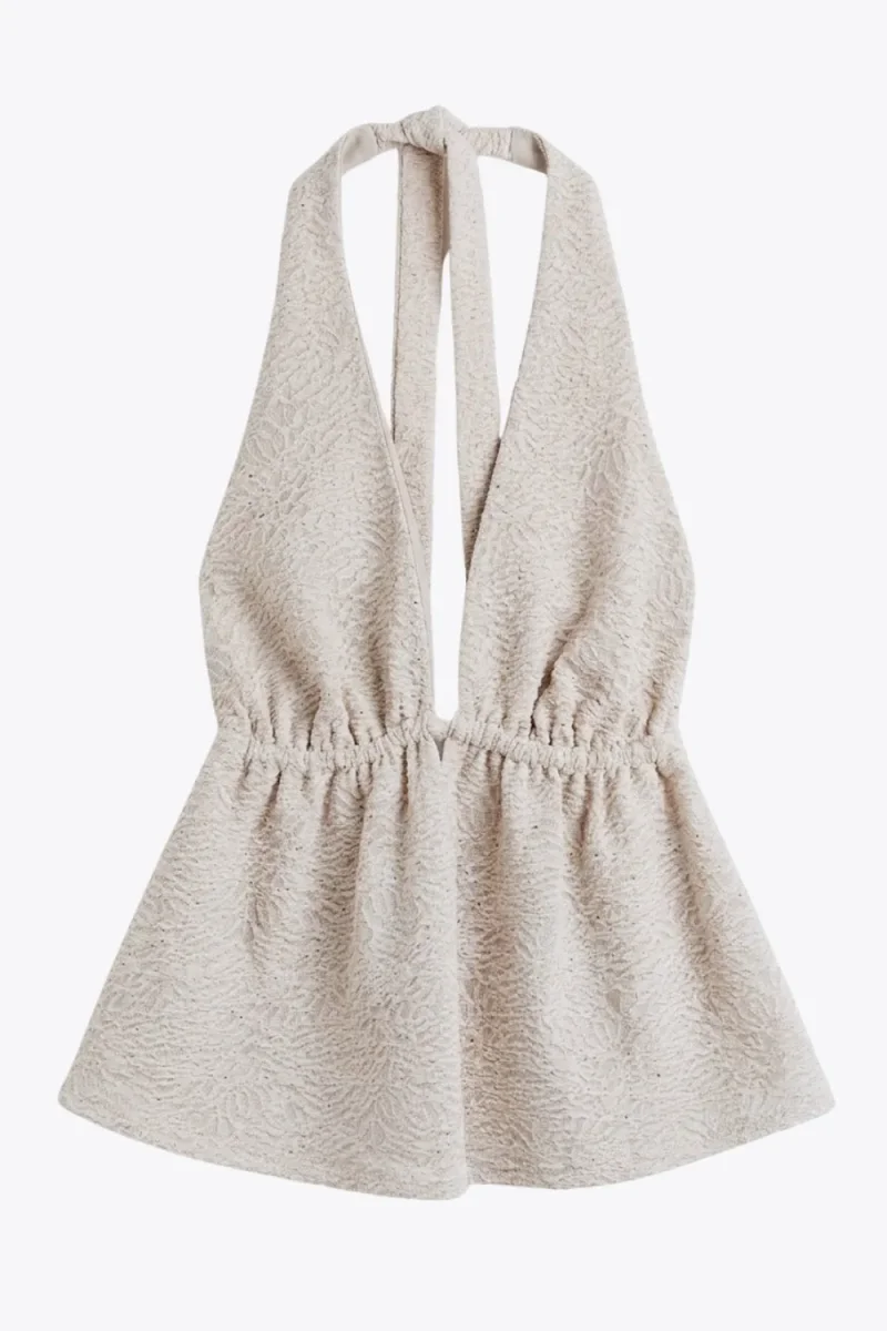 Top halter textura - Imagen 7