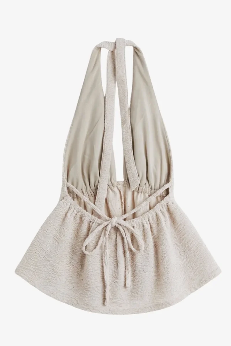 Top halter textura - Imagen 8