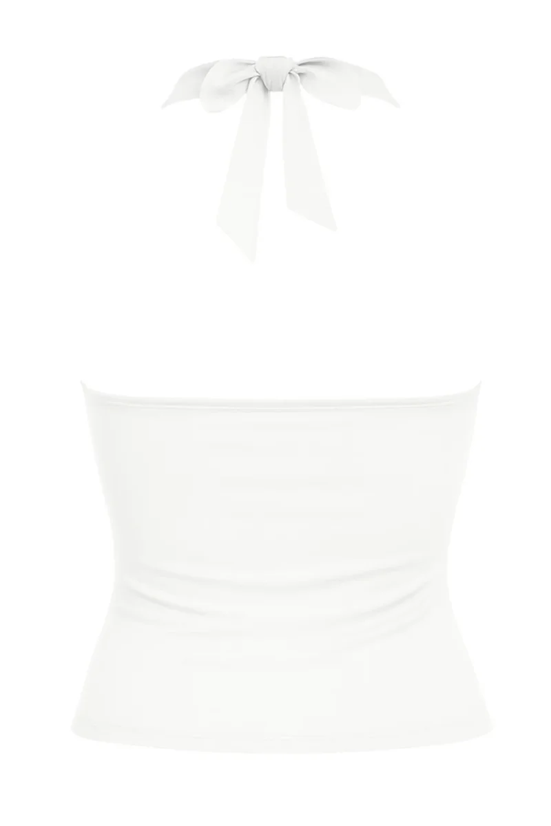 Top halter Victora escote v - Imagen 7