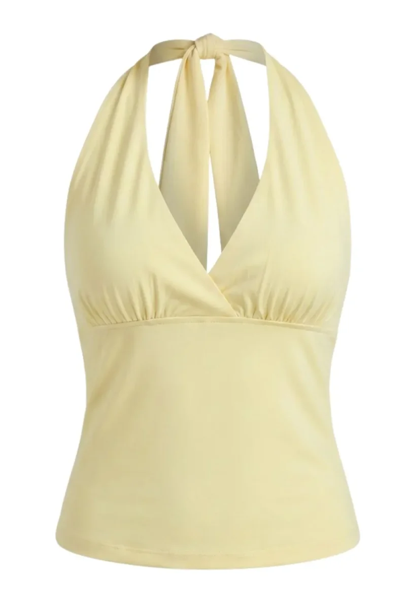 Top halter Victora escote v - Imagen 7