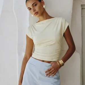 Top Mirabelle ajustado