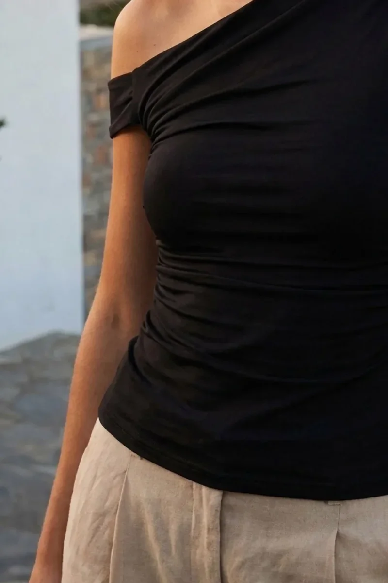 Top Mood Girl un hombro - Imagen 3