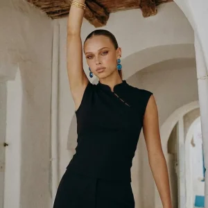 Top Nara cuello mao