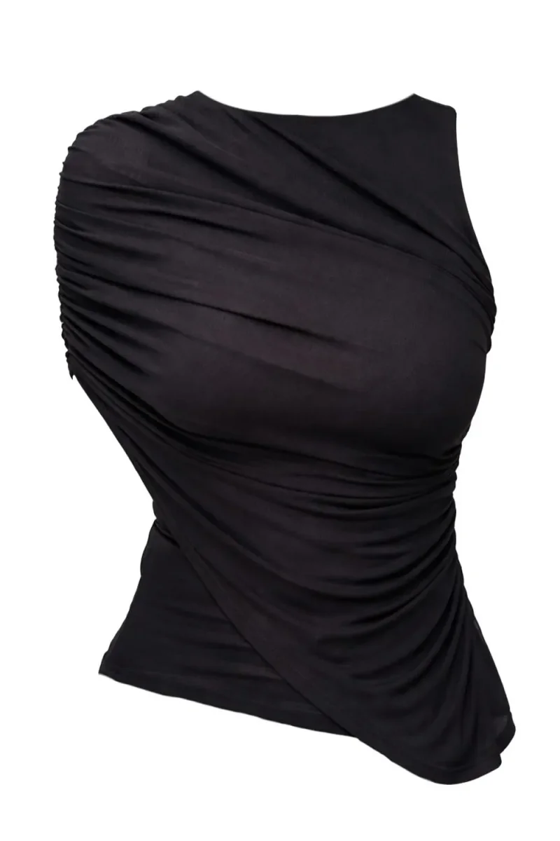 Top Noir Light plisado - Imagen 7