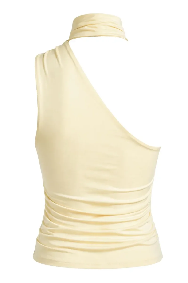 Top Nova asimétrico con choker - Imagen 8