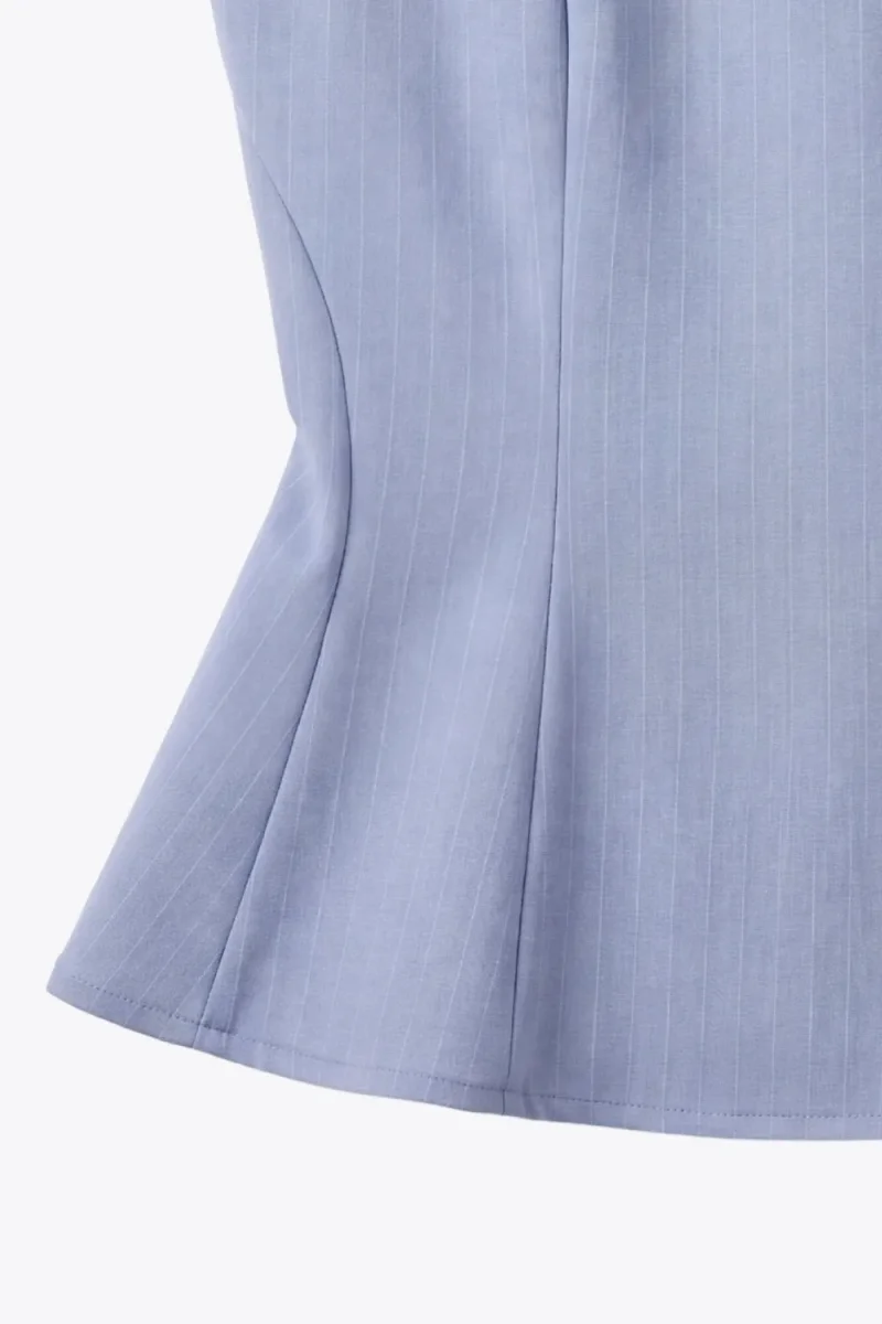 Top peplum rayas - Imagen 9