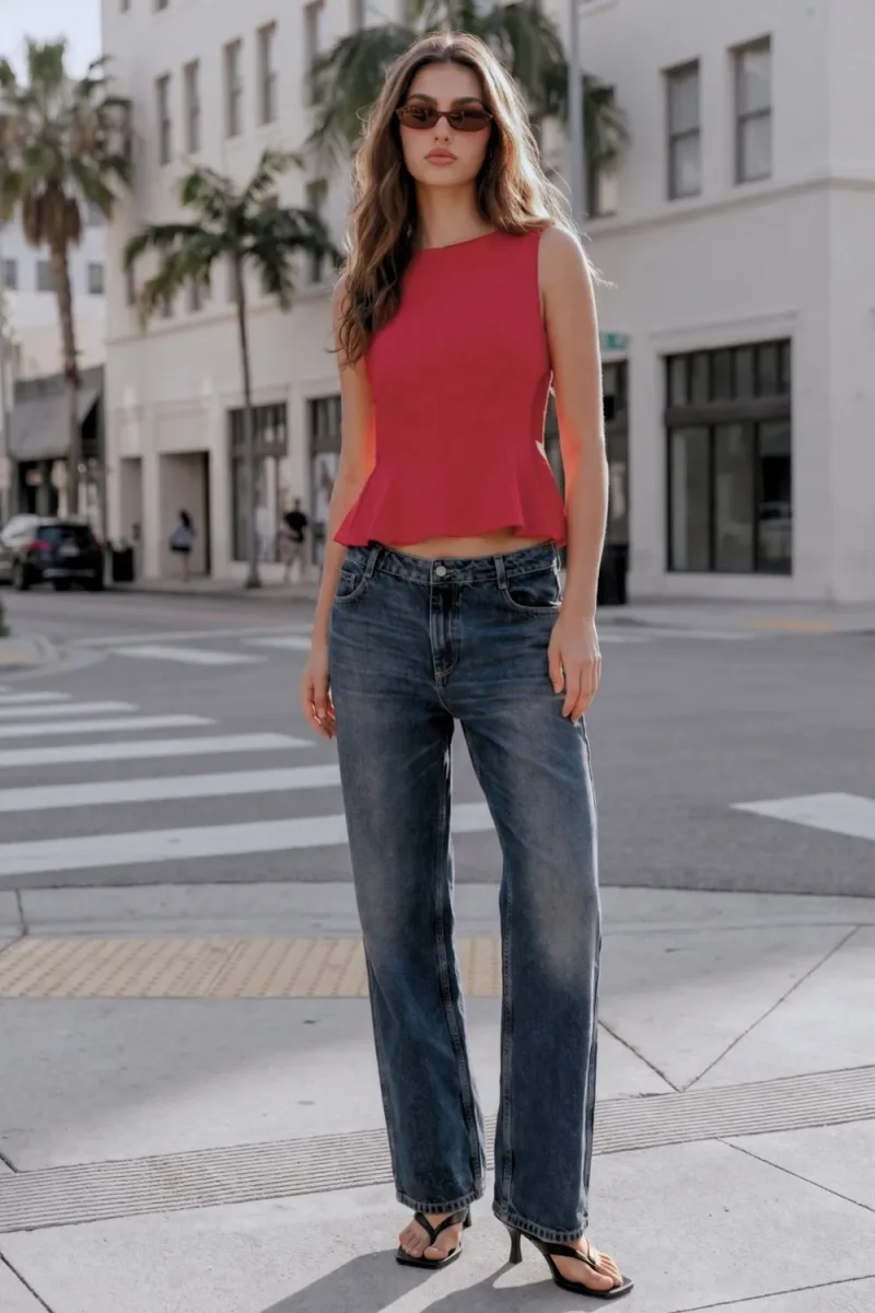 Top peplum - Imagen 3