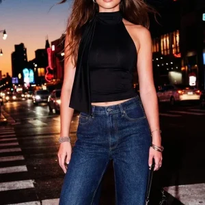 Top Roberta halter escote espalda
