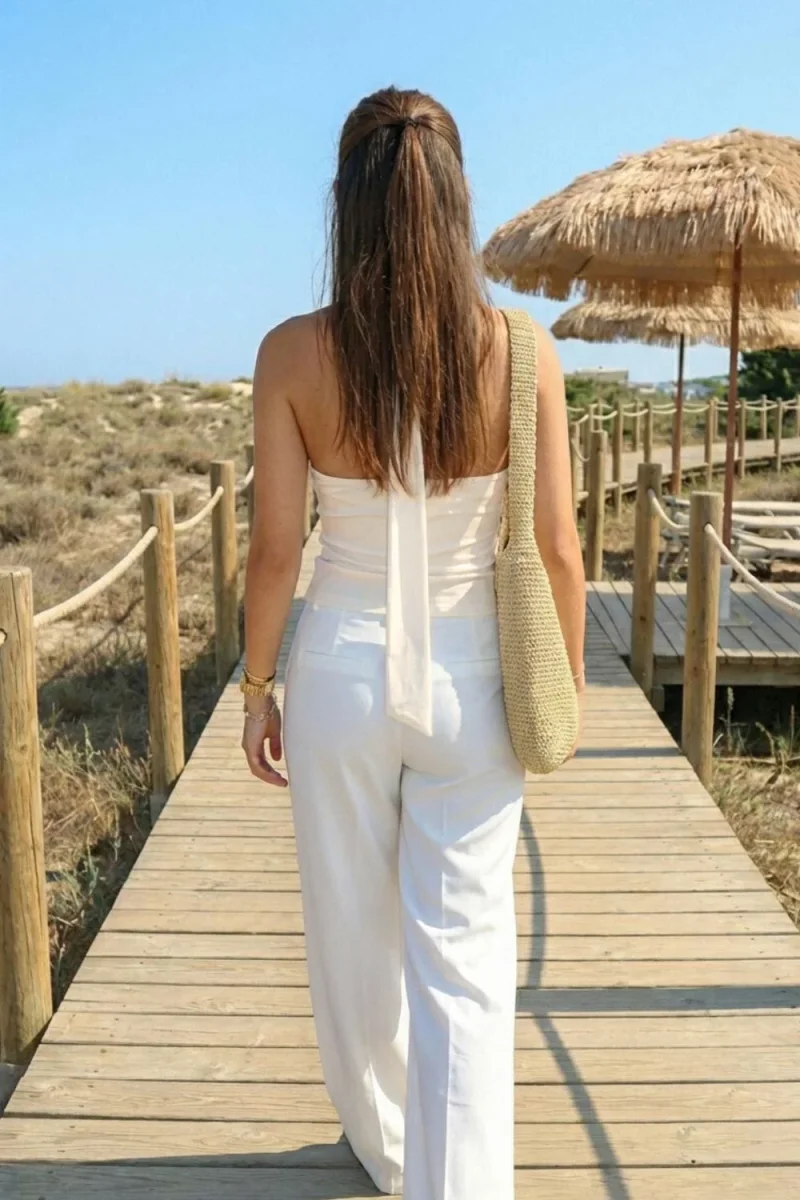 Top Roberta halter escote espalda - Imagen 5