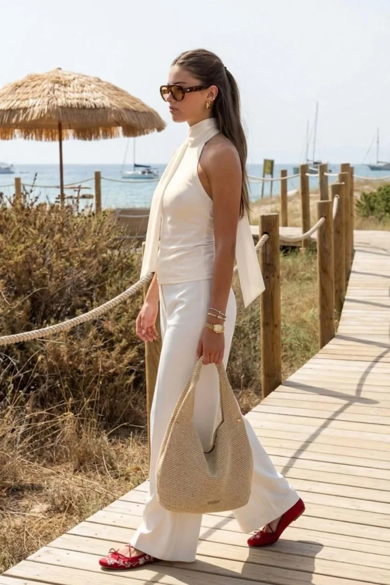 Top Roberta halter escote espalda - Imagen 6