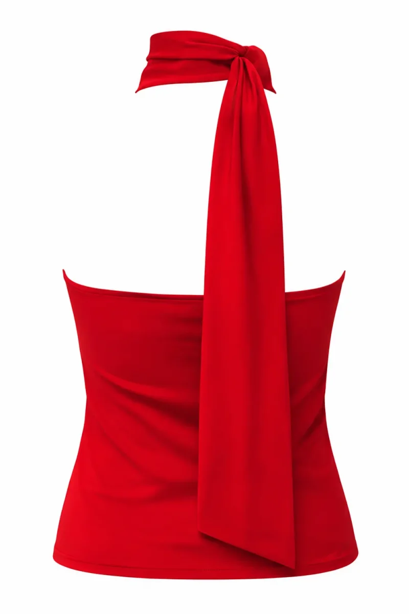 Top Roberta halter escote espalda - Imagen 8