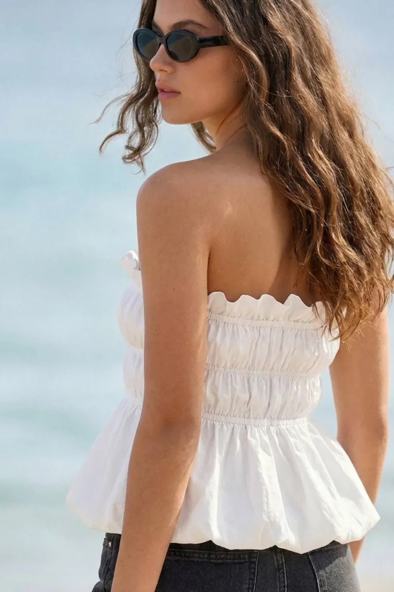 Top strapless Cherrybee - Imagen 5