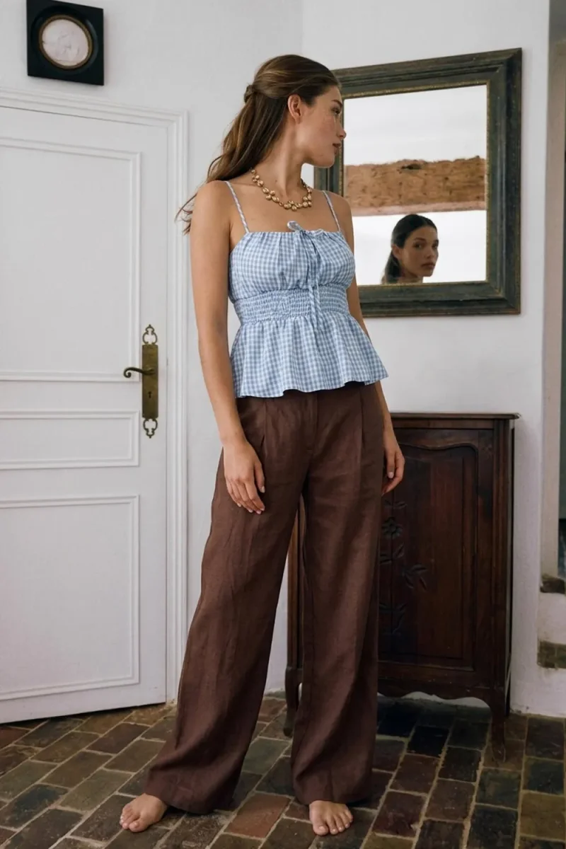 Top tirantes Celeste - Imagen 6