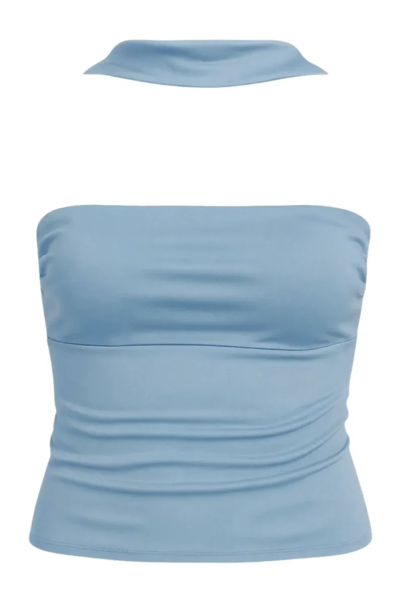 Top tubo Grace con choker - Imagen 6