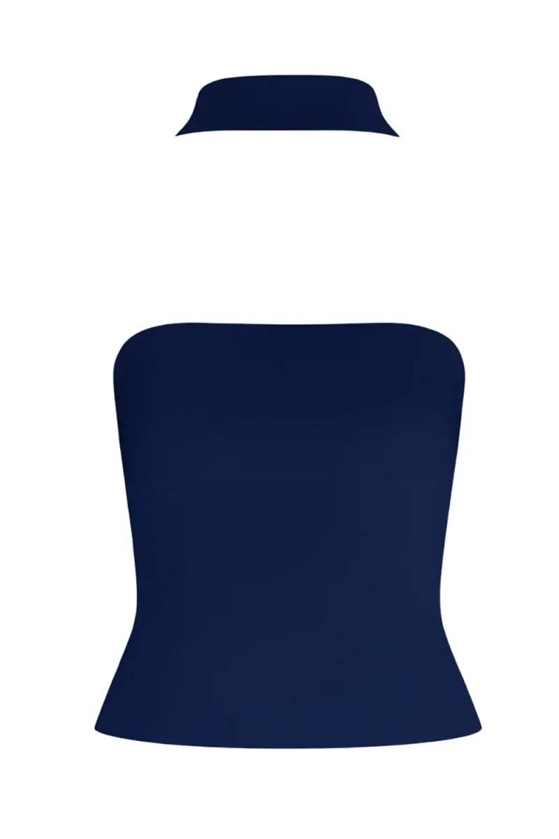 Top tubo Grace con choker - Imagen 7