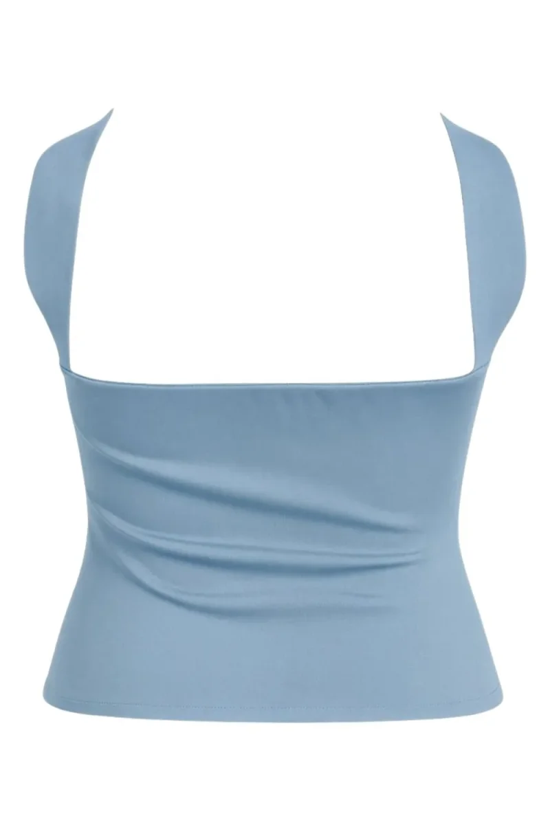 Top tubo Grace con choker - Imagen 7