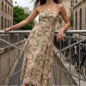 Vestido Chad estampado
