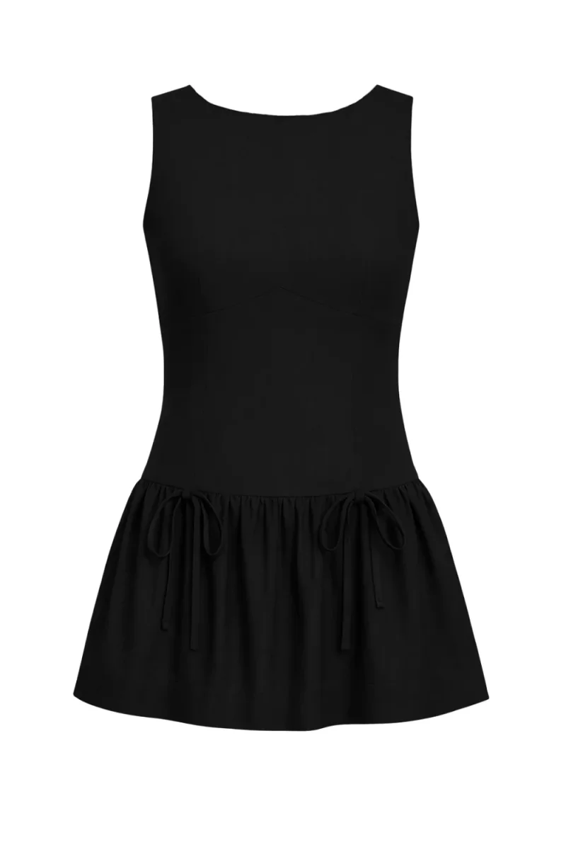 Vestido corto Bianca con olanes - Imagen 7
