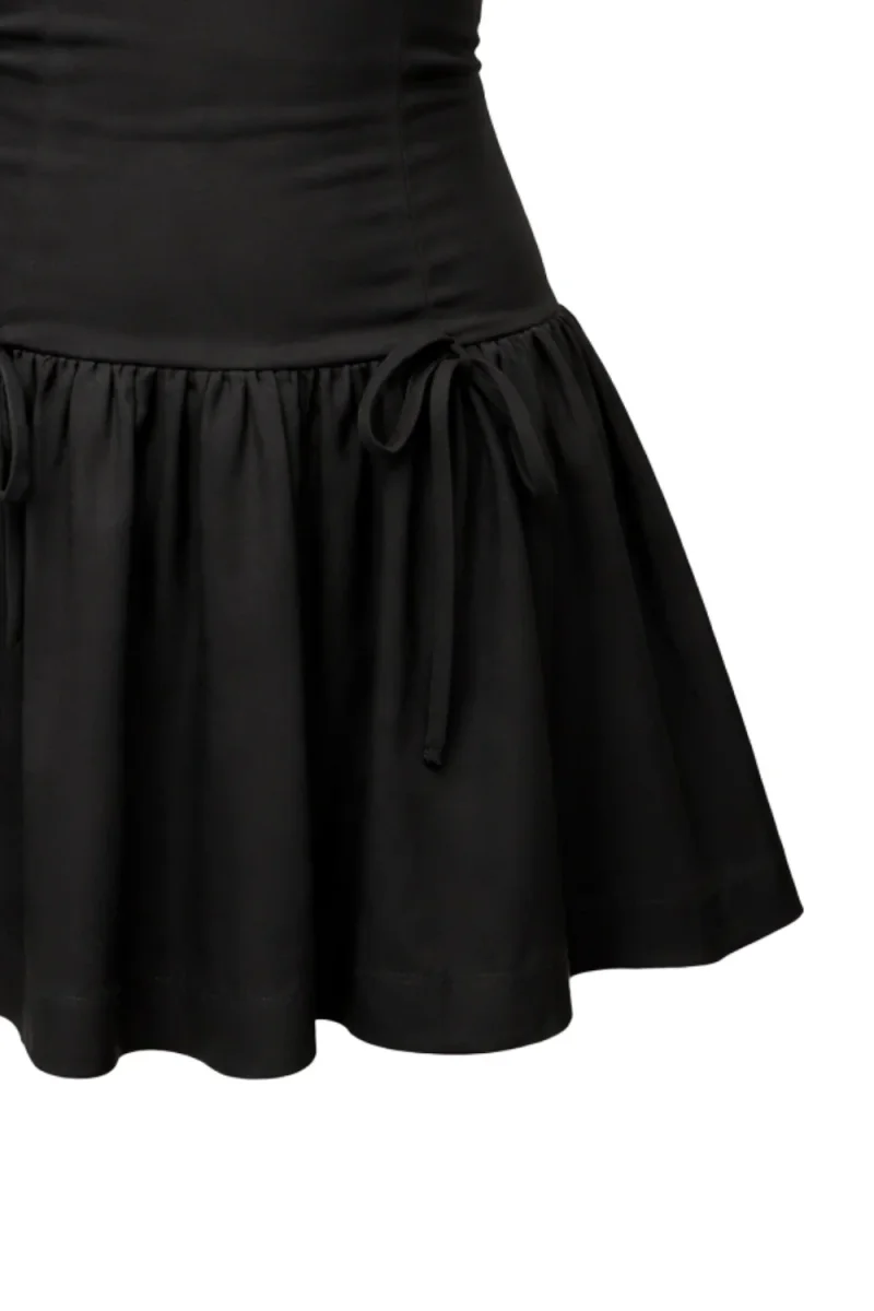 Vestido corto Bianca con olanes - Imagen 9