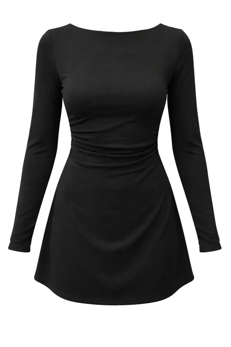 Vestido corto Joss manga larga - Imagen 7