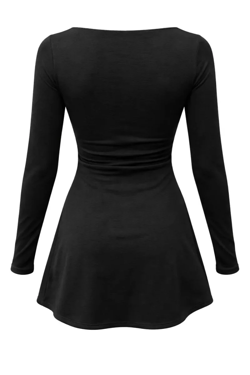 Vestido corto Joss manga larga - Imagen 8