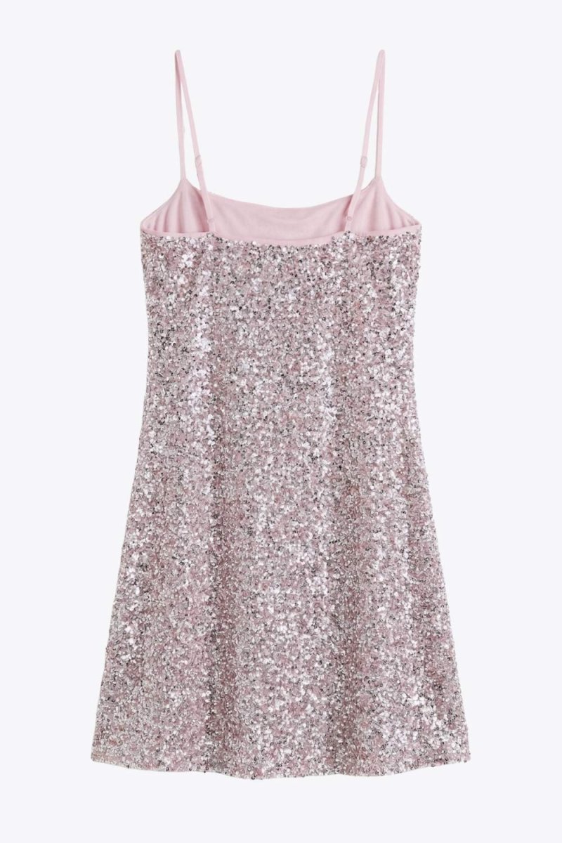 Vestido corto lentejuelas - Imagen 7