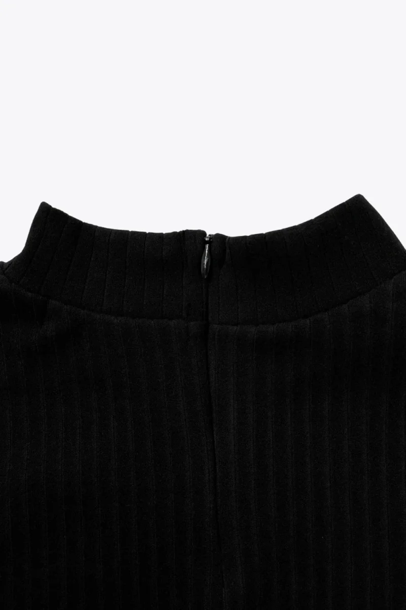 Vestido corto tacto suave - Imagen 7
