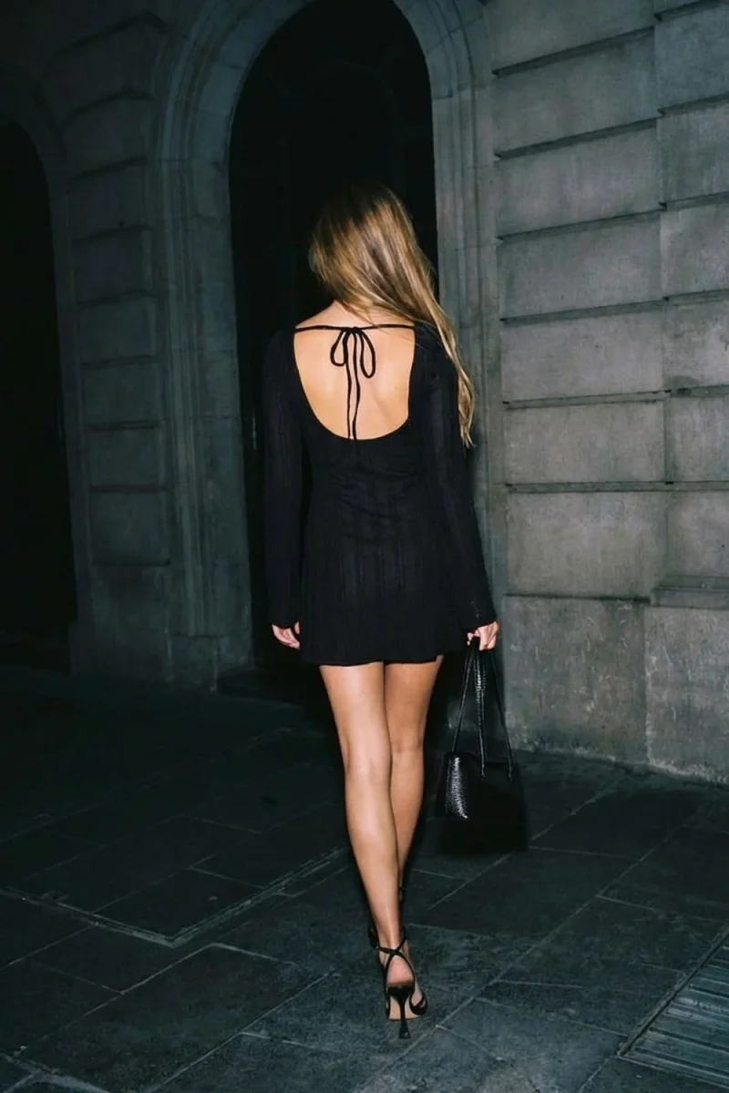 Vestido Esmme escote espalda - Imagen 3
