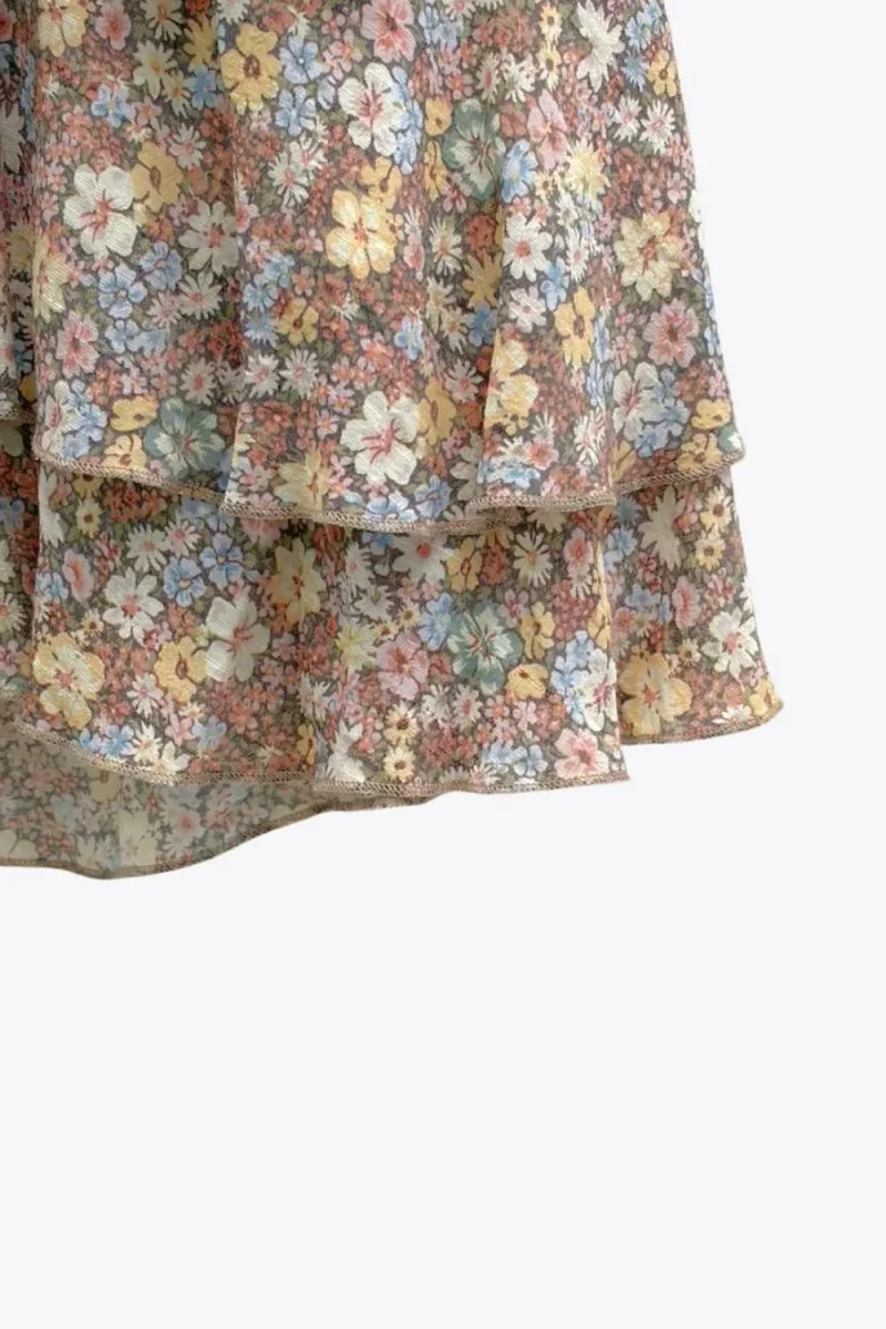 Vestido halter floral - Imagen 9