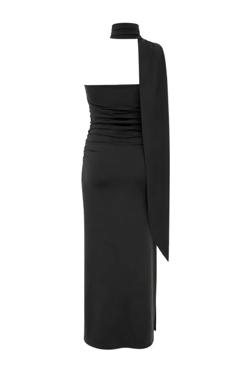 Vestido largo Brienna con choker - Imagen 8