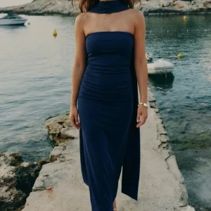 Vestido maxi Cherry Glow