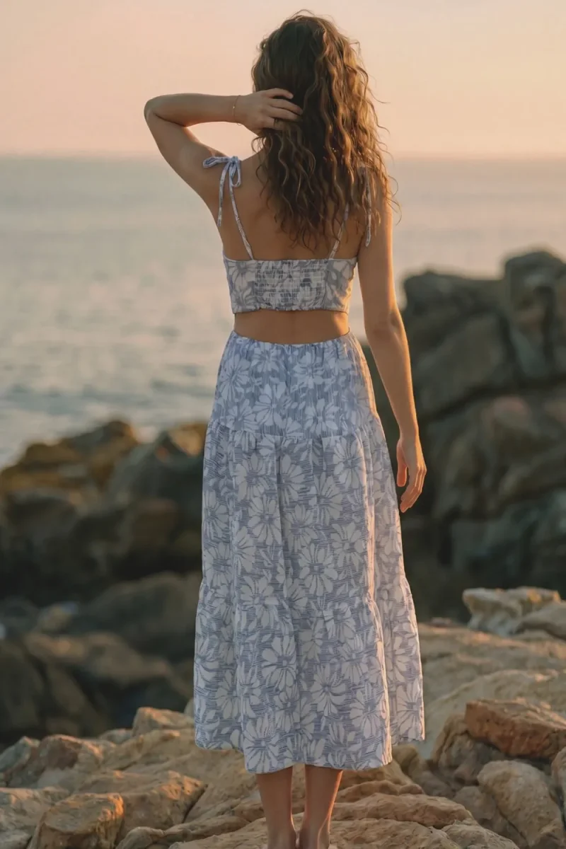 Vestido maxi flores - Imagen 5