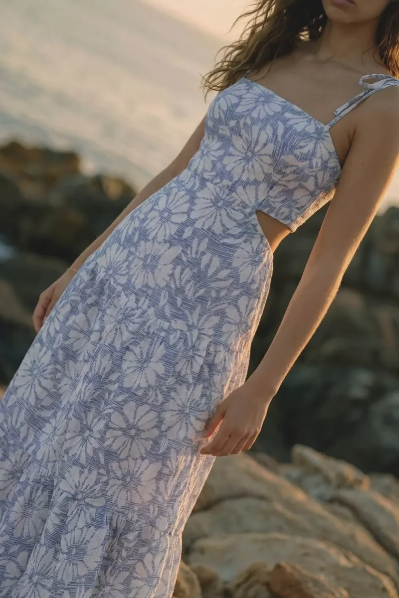 Vestido maxi flores - Imagen 6