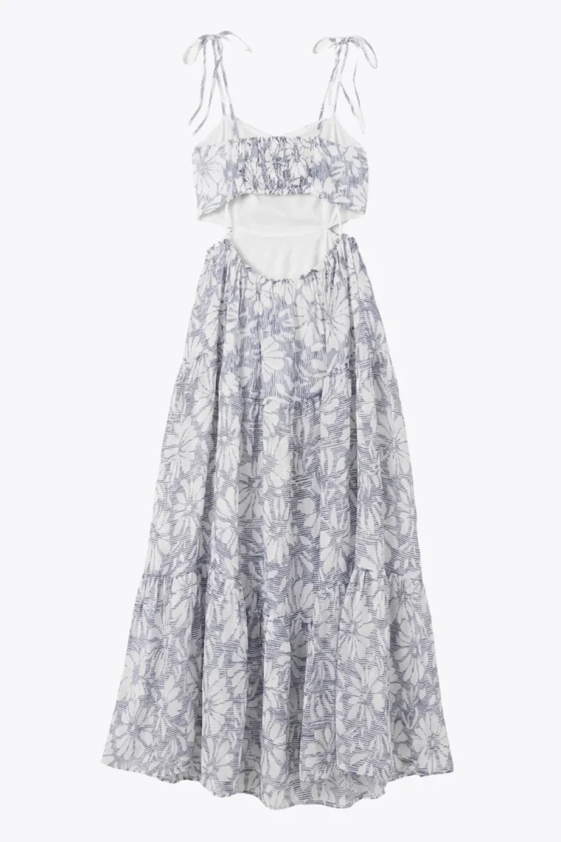Vestido maxi flores - Imagen 8