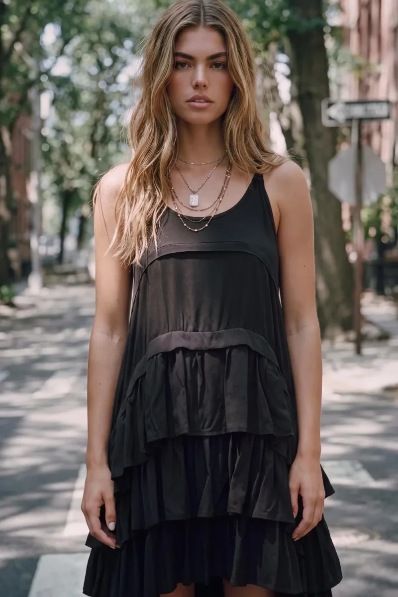 Vestido maxi olanes - Imagen 5