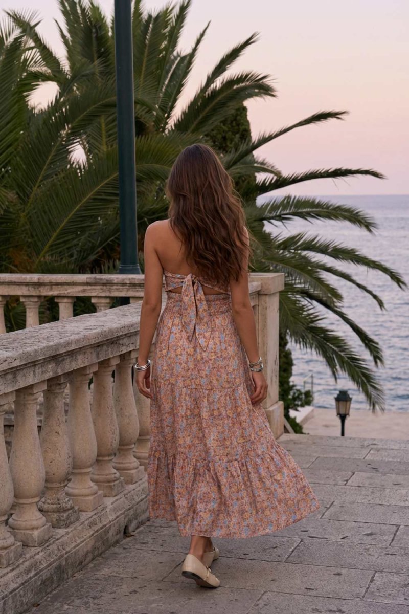 Vestido midi Antonnia floral - Imagen 4