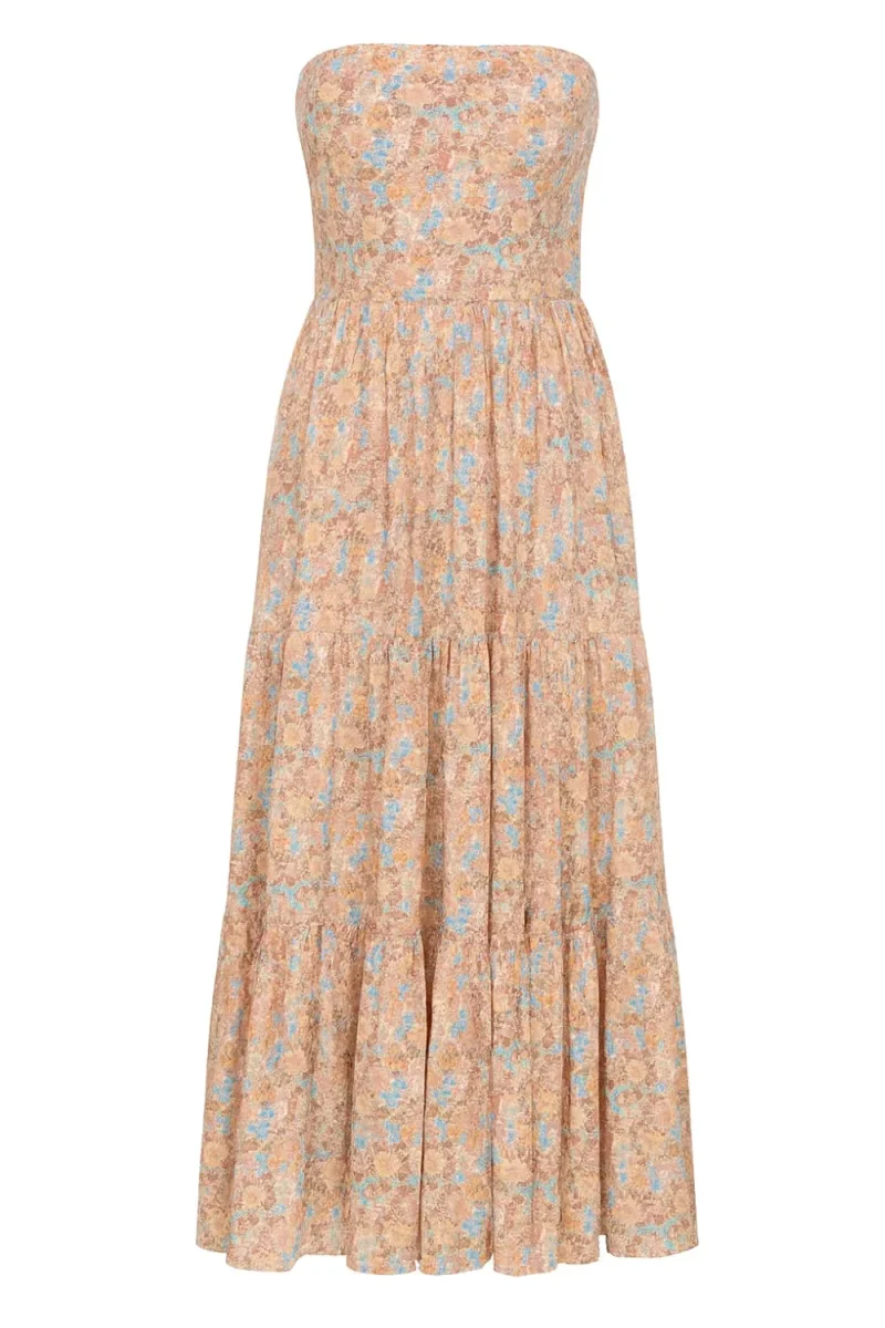 Vestido midi Antonnia floral - Imagen 7