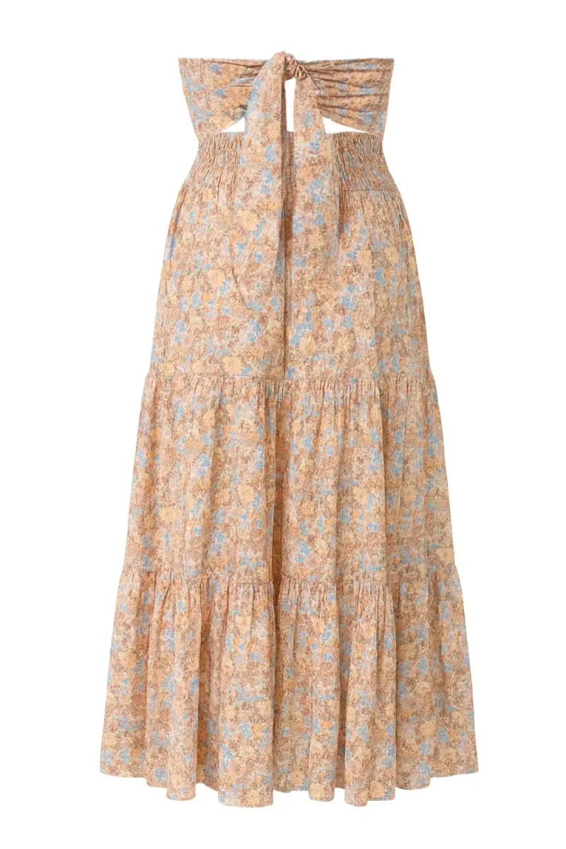 Vestido midi Antonnia floral - Imagen 8