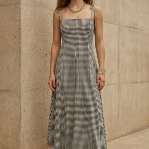 Vestido midi Shania