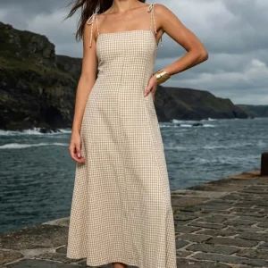Vestido midi Shania