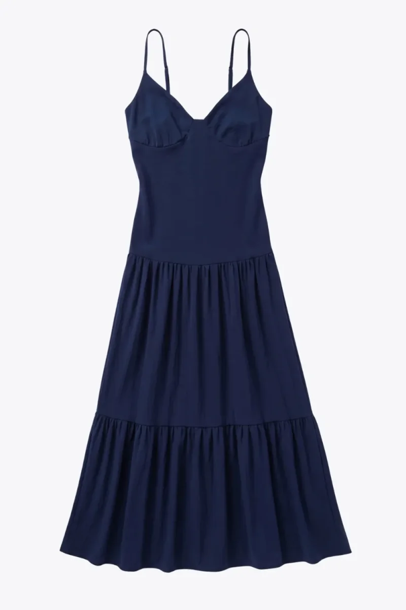 Vestido midi tirantes - Imagen 7