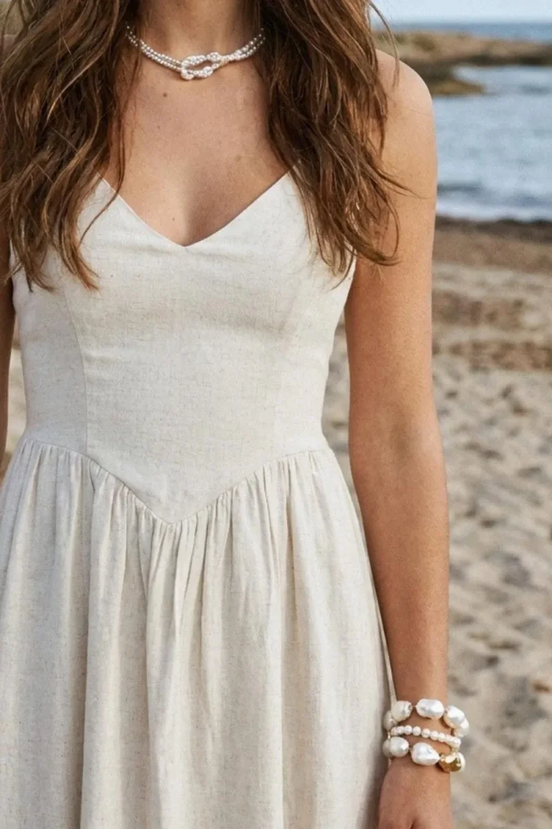 Vestido Palm Coast de tirantes - Imagen 3