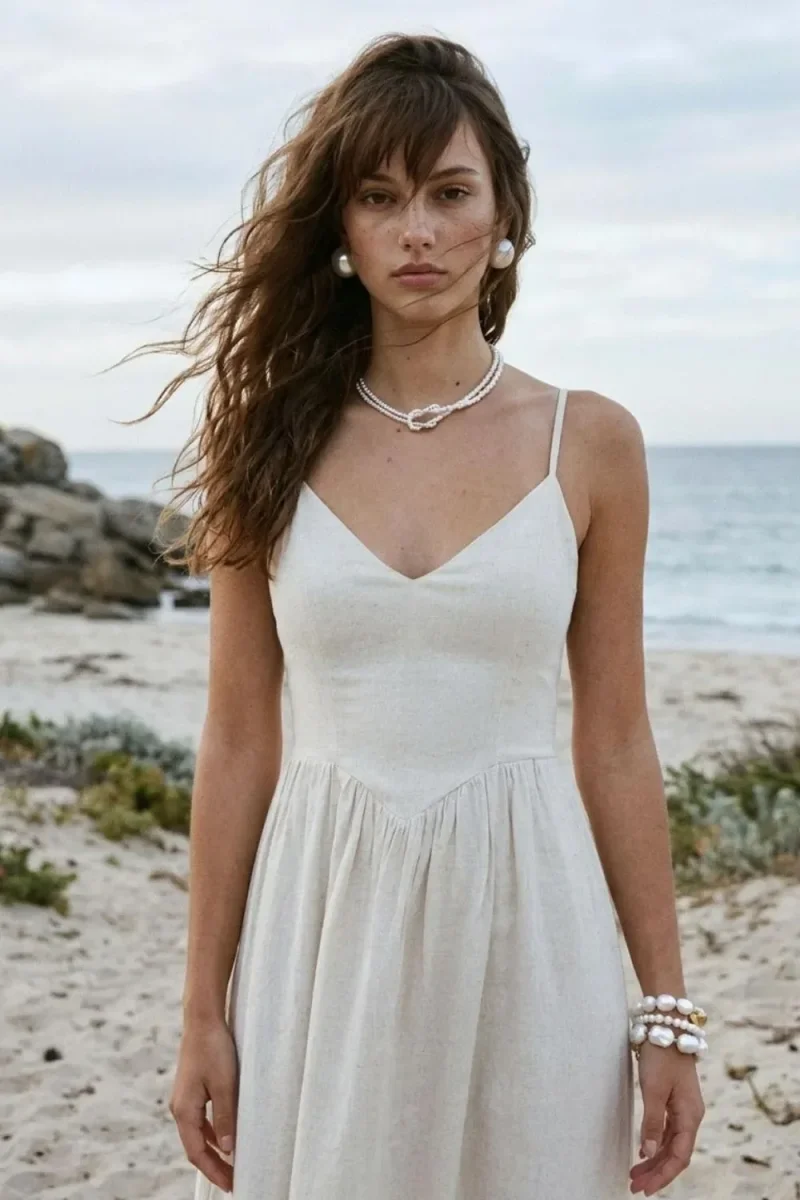 Vestido Palm Coast de tirantes - Imagen 5