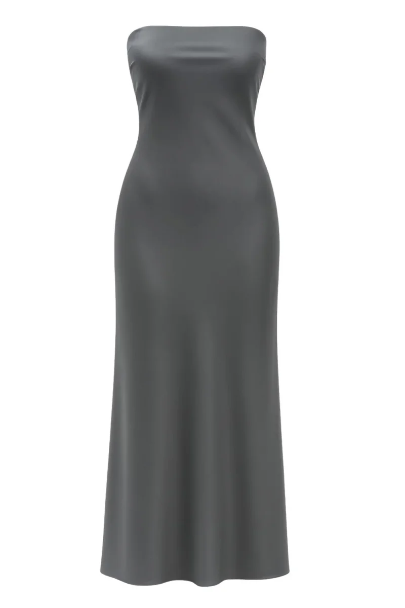 Vestido strapless Vento - Imagen 7