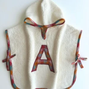 Poncho toalla Personalizado| Corteza | Cuadros