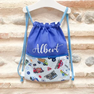 Mochila personalizada cuerdas vehículos