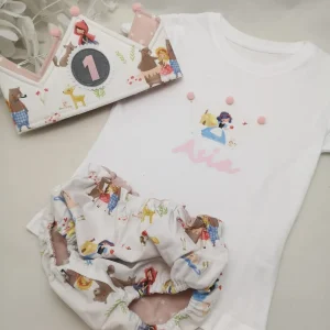 Conjunto cumpleaños princesas de cuento