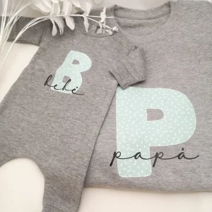 Pack sudadera adulto y pelele personalizados